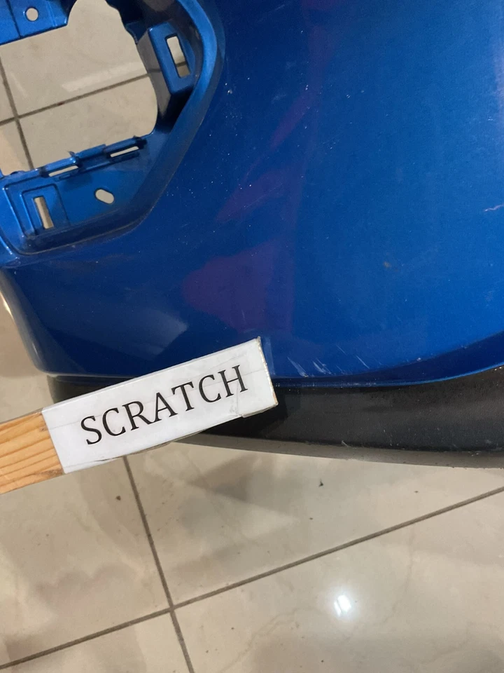 Cubierta de parachoques delantero azul Hyundai Santa Fe Sport 2017-2018 62022-5R00H OEM Foto 4 de 4