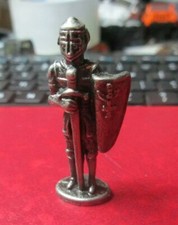 Medieval Metal Soldier T1, 1" 5/8", Game Piece 