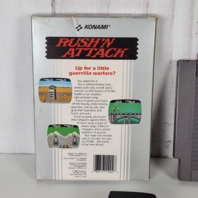 Rush'n Attack NES Nintendo Completo CIB Buone Condizioni/Scatola, Manuale, Gioco, Slv