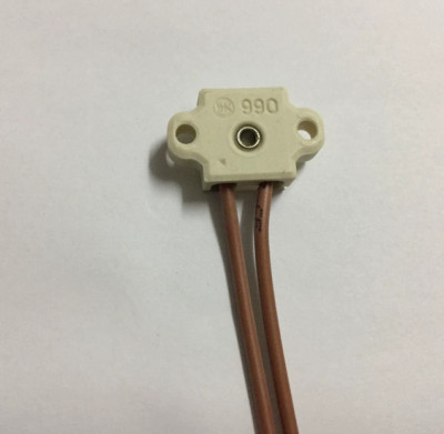 BENDER + WIRTH B&W 990 G4 GZ4 GY4 High temperature wire lampholder