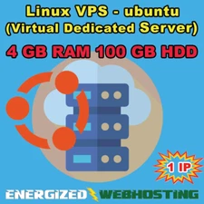 Ubuntu OS Virtual Dedicated Server - 4GB RAM, 100GB Disk Space USA