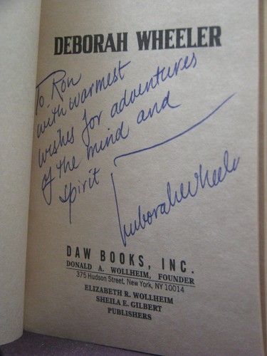 1st, signed by author, Northlight by Deborah Wheeler (aka Deborah Ross) (1995) - Picture 4 of 4