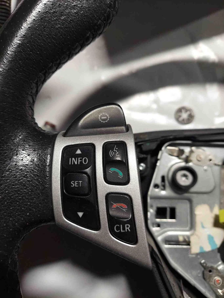 SAAB 9-3 08-12 con interruptores/cambio de paleta cuero OEM#12783361 Foto 3 de 4