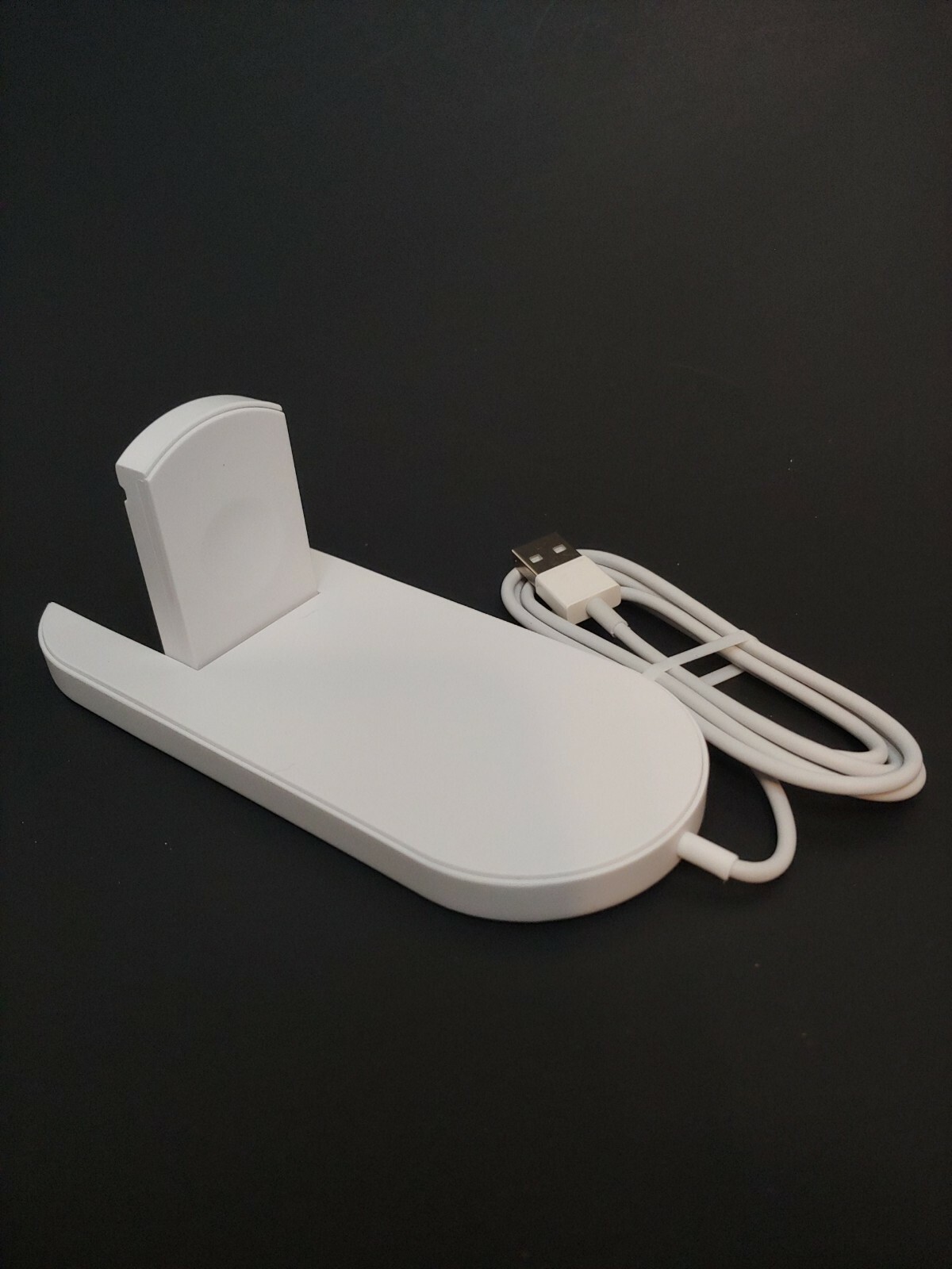 Wireless Charger for Apple Watch / Phone 2-in-1 Charging Pad Stand Compatible-image