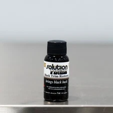 Solution Finish Black Plastic and Vinyl Trim Restorer  2 oz.
