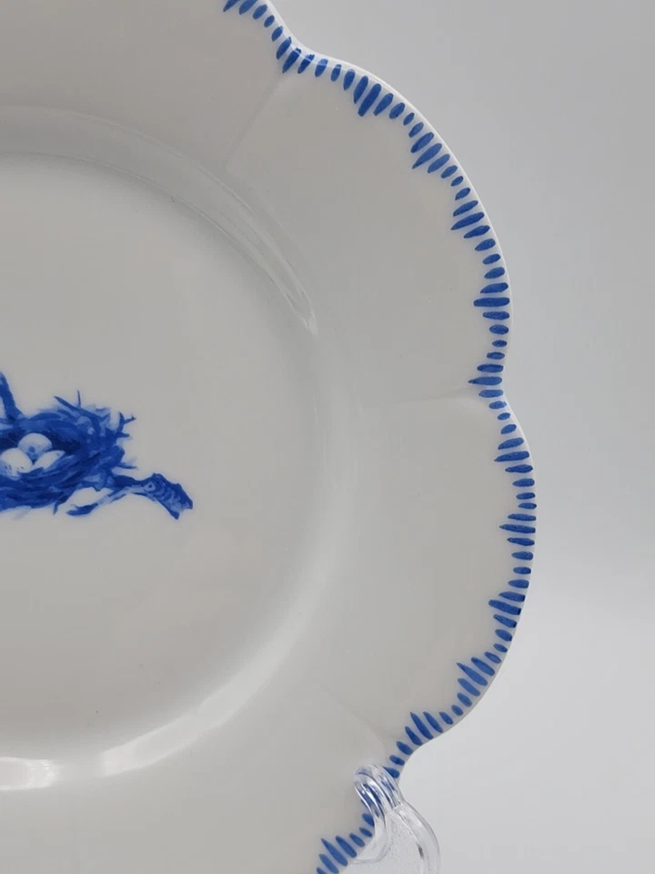 Plato de ensalada anidación Limoges Francia The Source Perrier Collection ca 8 1/4" D Foto 4 de 4