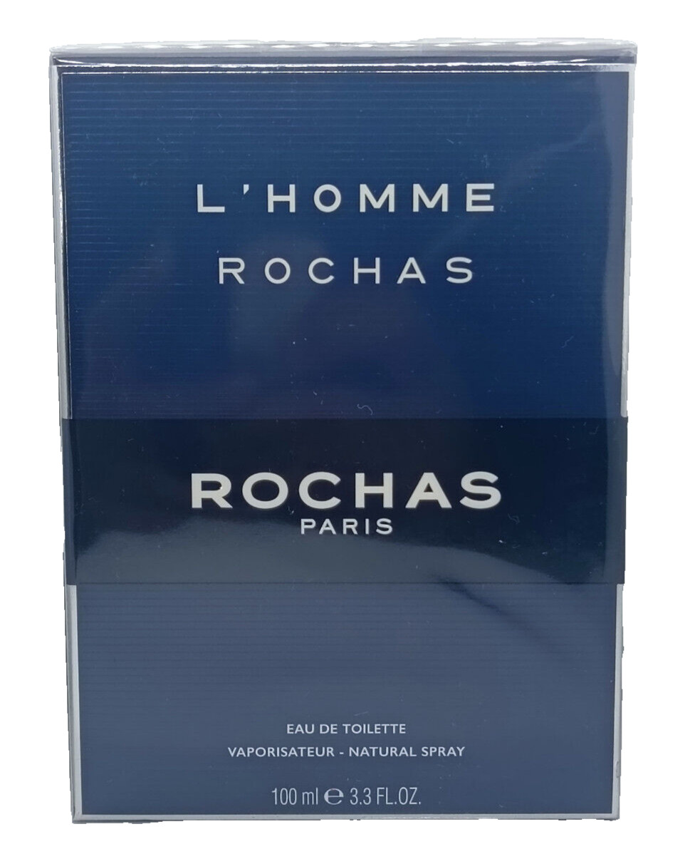 L'Homme Rochas Eau de Toilette 100ml - Parfum Floral et Citronné pour Homme