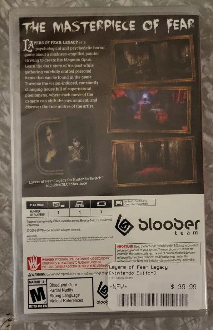 Layers of Fear: Legacy Review - Review - Nintendo World Report