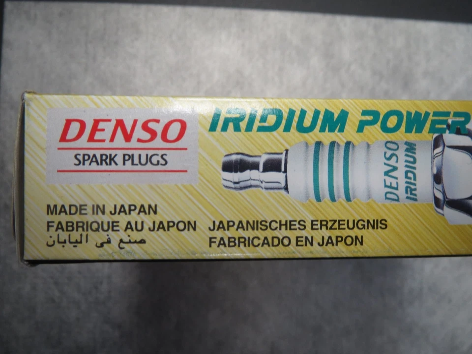 Bujías Denso Iridium ITF20 #5331 Paquete de 4 Hechas en Japón ¡Envío rápido! Foto 3 de 4