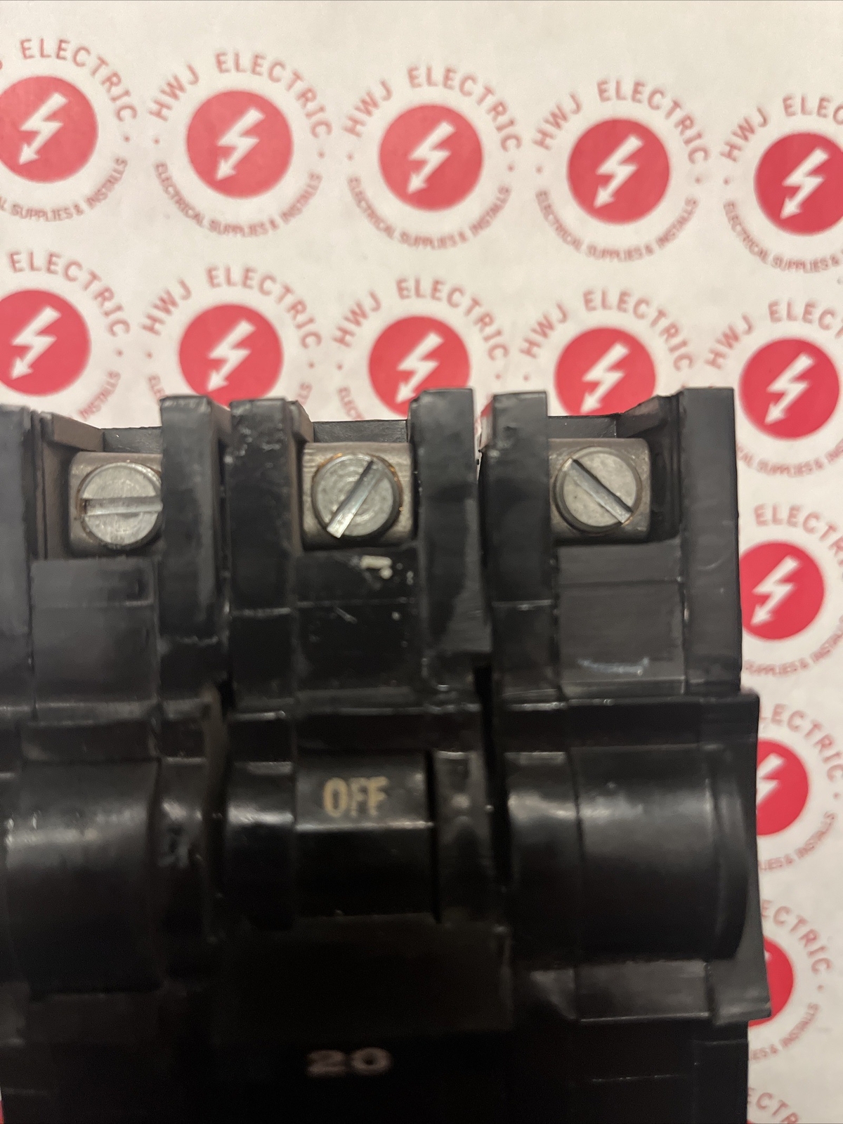 FEDERAL PACIFIC FPE NB320 3 POLE 20 AMP CIRCUIT BREAKER BOLT IN NB TESTED