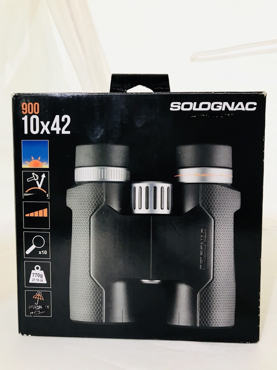Binoculars solognac resistant gear, 900 10x42, waterproof fogproof
