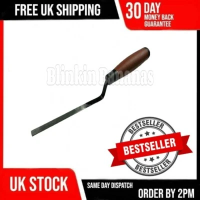 BB FINGER TROWEL THIN NARROW 10MM TUCK POINTING POINTER TOOL MASTIC BRICK LAYING UK