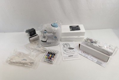 Sewing Genie Mini Machine Wonder Scissors Pocket Stitch NEW Unused