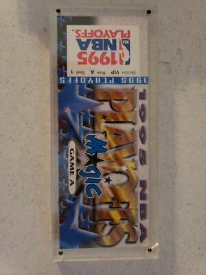 1995 nba playoffs Game A Commemorative Ticket Orlando Magic