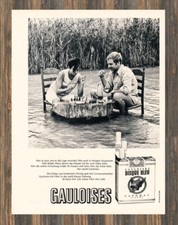 Gauloises Cigarettes - Reklame Werbeanzeige Original-Werbung 1969 (10)