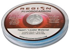 50YD Fluorocarbon Leader / Tippet Ultra Clear Fishing Line - Select