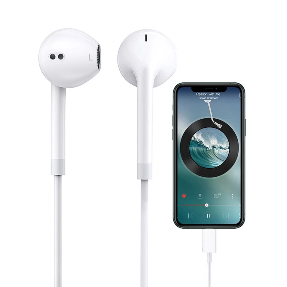 Pack of 10 - Headphones Earbuds iphone 14/13/12/11/11 Pro Max/X/XR/8 Compatible - Image 2 of 4