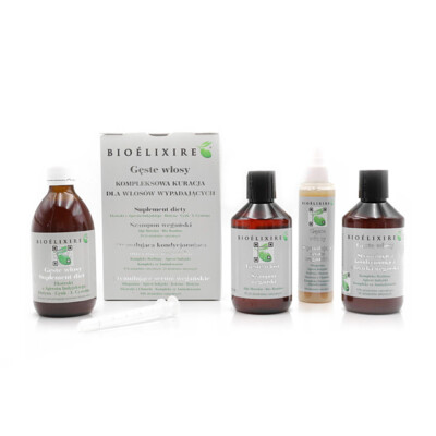 Bioelixire Set Dickes Haar - 1050ml, hemmt Ausfälle, stimuliert die Zwiebeln