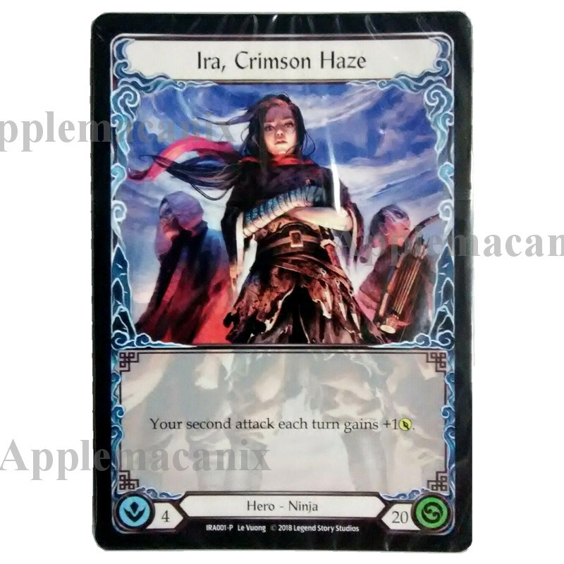 IRA WELCOME DECK 2018 Flesh and Blood TCG Ninja Promo FaB IRA WELCOME DECK 2018 Flesh and Blood TCG Ninja Promo FaB