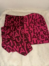 Nautica 8 X 56 Letters  Numbers Scarf New W Tags Great For A Child Reversible