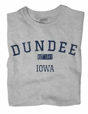 Dundee Iowa IA T-Shirt EST