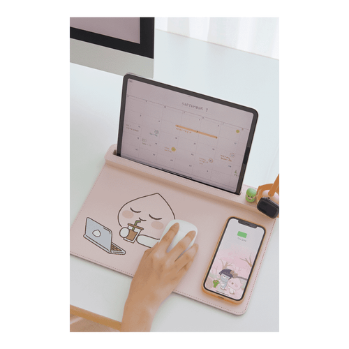 Kakao Friends kabelloses Lade-Mauspad für Tablets | Smartphones | Organizer - Bild 15 von 36