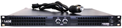 LASE-9000 Series Professional Power Amplifier 1U  2 x 4500 RMS Watts 8Ω Class D