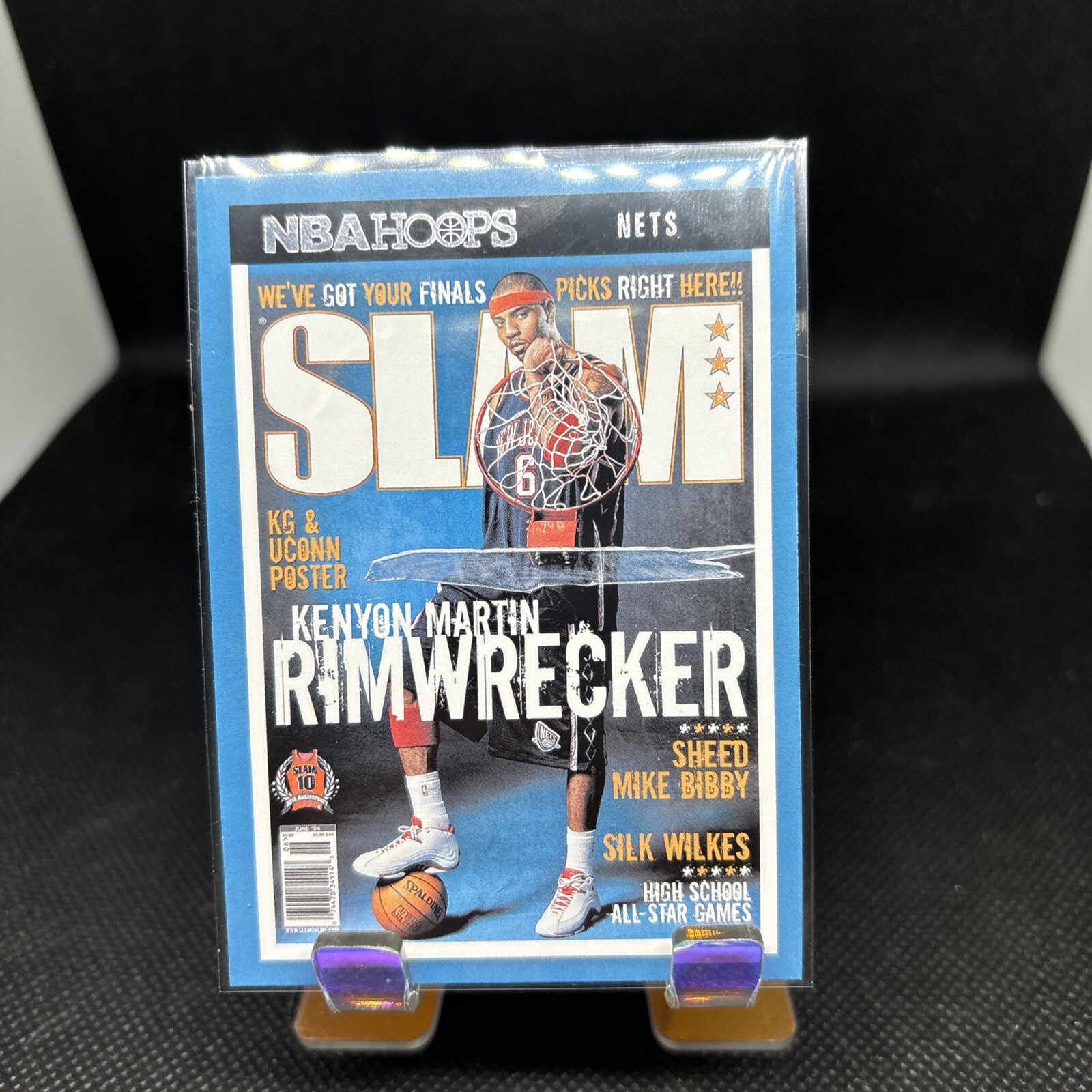 2021-22 NBA Hoops Slam Blue Kenyon Martin Rim Wrecker #79