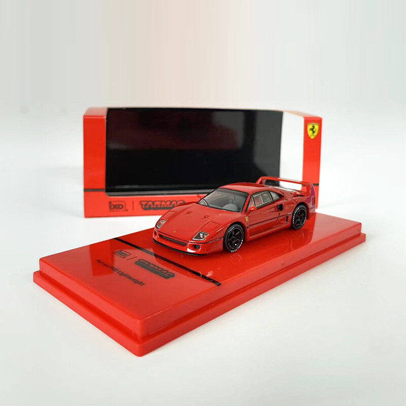 TW 1:64 Model Car Ferrari F40 Lightweight Alloy Diecast Sport Vehicle Racing Red
