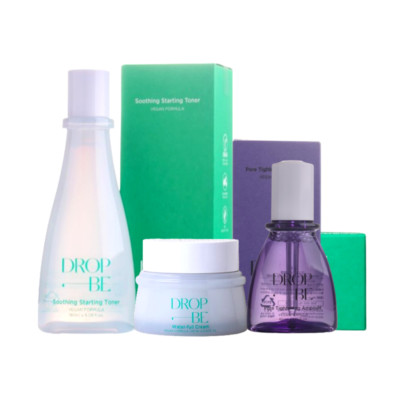 [the SAEM Vegan] Drop BE_PoreTightening Mulberry Ampoule + Toner + Cream Set New