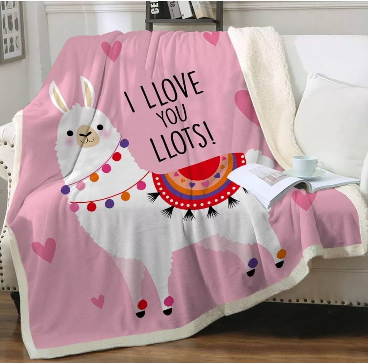 Llama throw sales