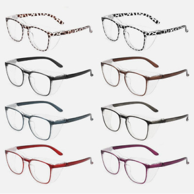 Anti Pollen Safety Goggles Square Glasses Anti Fog Blue Light Blocking Unisex