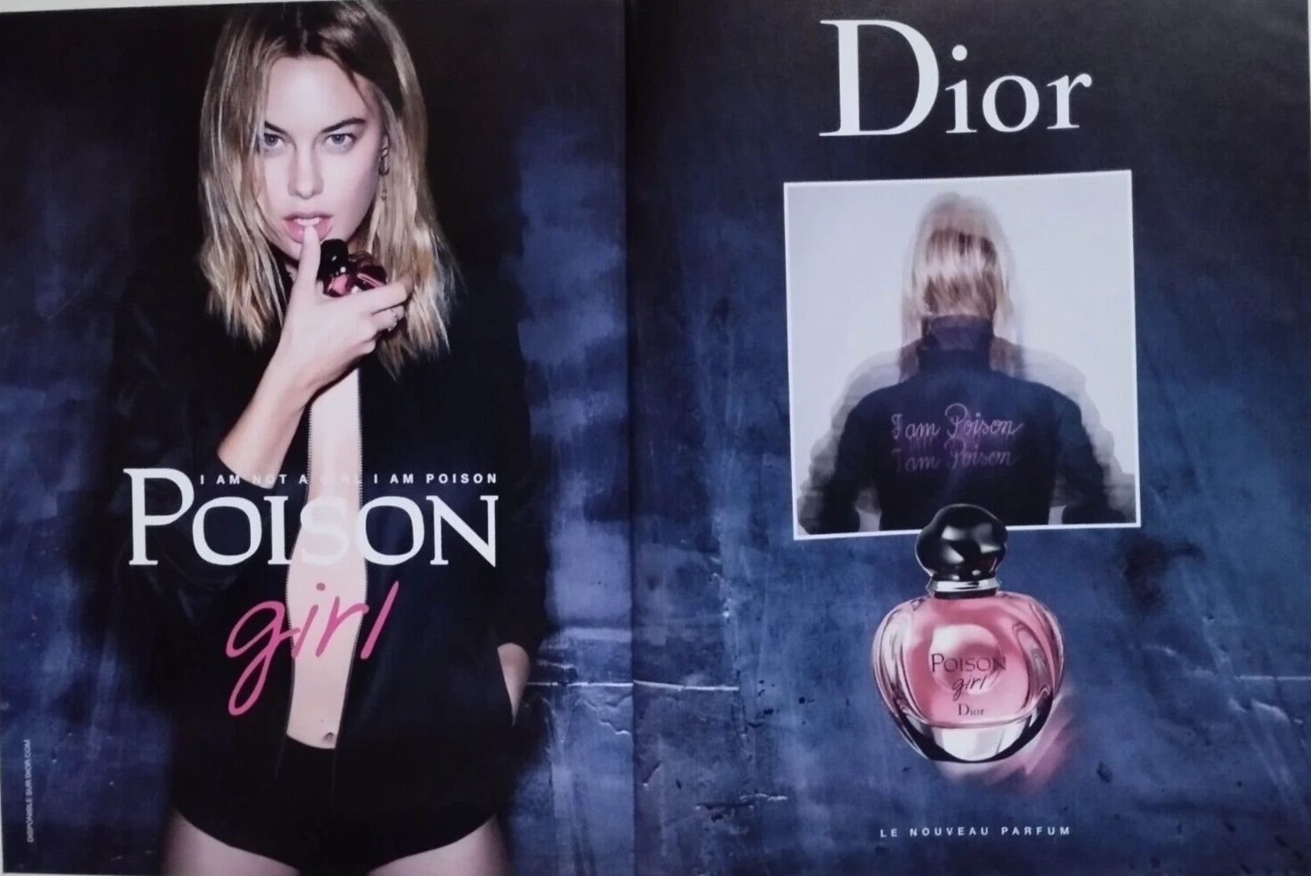 Publicité ancienne imprimée Dior !! 