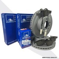 ATE Bremsenset Vorne Bremsscheiben + BremsbeläGe FüR Audi A4 Avant