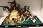 LEGO Star Wars Dagobah Jedi Training Diorama 75330  w/display stand