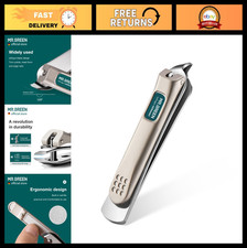 Slanted Edge Nail Clippers Cuticle Nippers - Stainless Steel Trimmer Tool