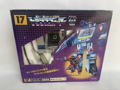 Transformers Decepticon Soundwave 17 TAKARA Japan