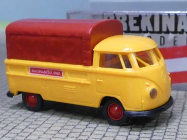 1/87 Brekina # 0890 VW T1B Schwechater Bier ÖSterreich, Pritsche/Plane-image