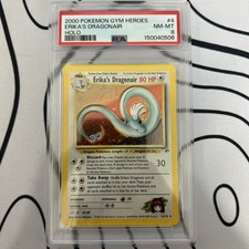 Erika's Dragonair 4/132 Holo Gym Heroes Pokemon PSA 8 2000 NM-MT on eBay