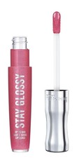 Rimmel Stay Glossy Lip Gloss - Non-Sticky and Lightweight Back Row Smooch