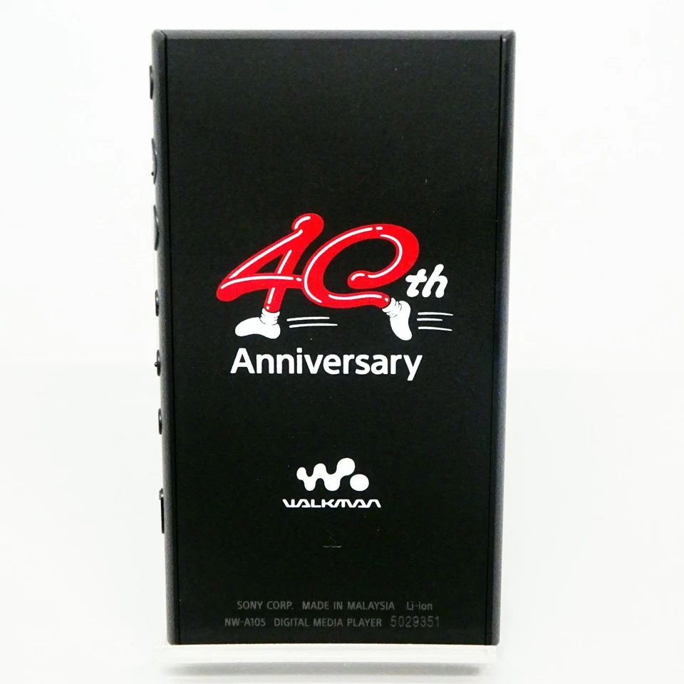 Sony Walkman NW-A100TPS 16GB 40th Anniversary Model Limited Hi-Res Japan Probado - Imagen 3 de 4