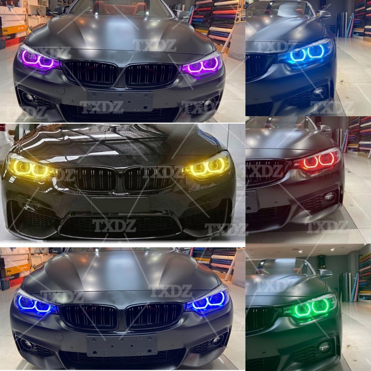 DRL Boards For 2018 BMW F32 F33 F36 LCI M3 M4 LED Headlight Angel