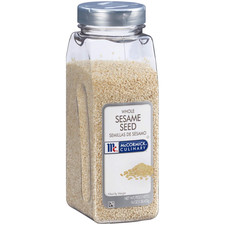 Mccormick Culinary Whole Sesame Seed 16oz White Seeds for Sushi  Salads