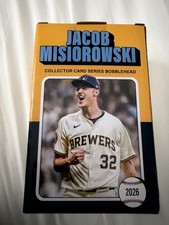 Jacob Misiorowski Collector Card series bobblehead Milwaukee brewers