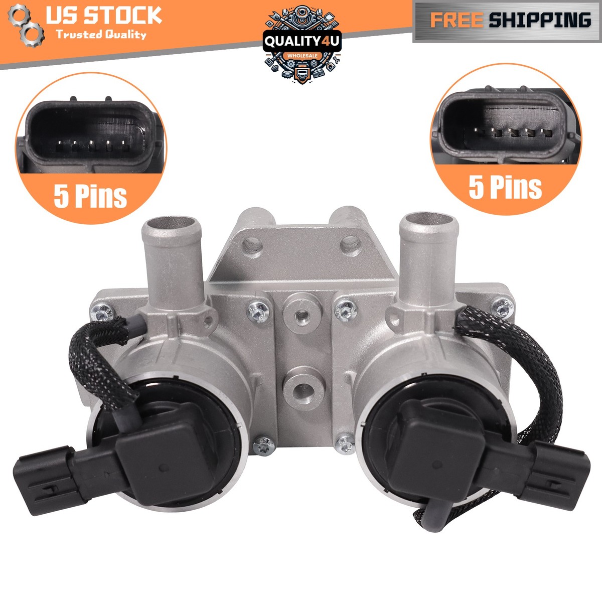 ハル② GENUINE OEM TOYOTA 14-19 TUNDRA GX460 LEFT EMISSION CONTROL VALVE