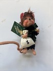 2008 Series A Christmas Carol Frugal Scrooge Annalee Dolls Storybook Mice Macys — photo 1