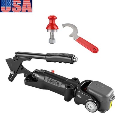 3.5 Ton Off Road Coupling Trailer Hitch Towing Swivel Coupler for Caravan ATV