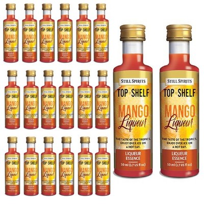 Still Spirits Top Shelf Mango Liqueur 50ml Home Brew Spirit Essence 20 PK