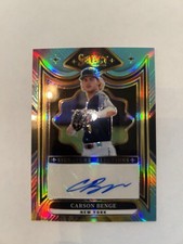 2025 Panini Select - Signature Selections 07/25 Carson Benge RC