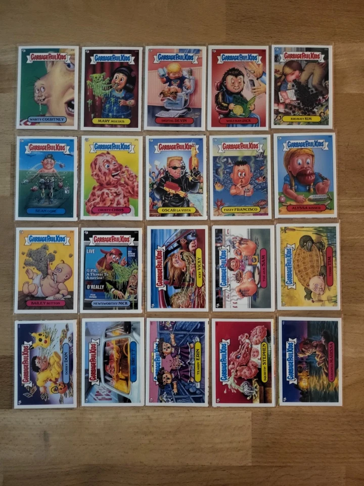 Garbage Pail Kids All New Series 2 (ANS2) Full Set 1a-40b - Image 4 of 4